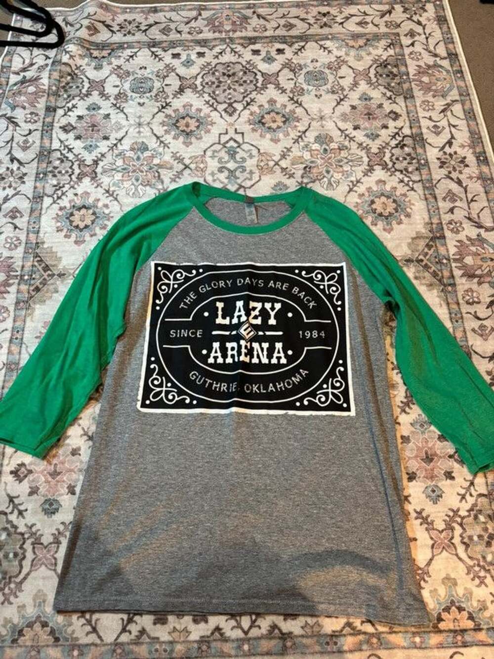 Lazy E Arena 3/4 sleeve top